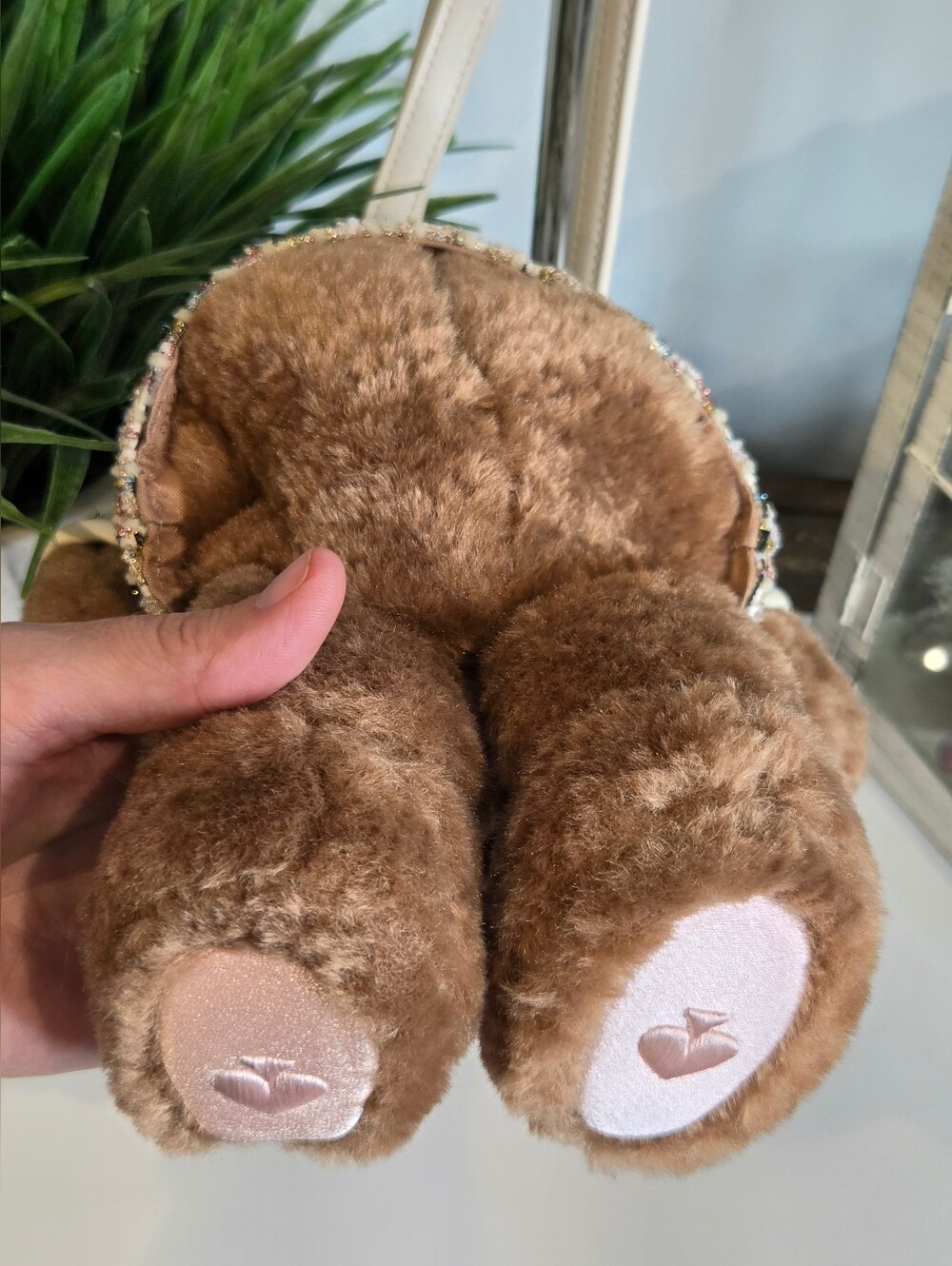 SOLD***Kate Spade New York "Oh What Fun" 3D Teddy Bear Crossbody Bag - Picture 12 of 14